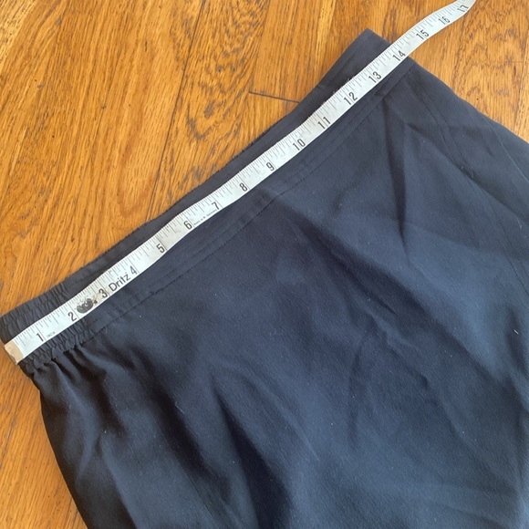 NWT Madewell Parkway Silk Wrap Black Mini Skirt size XS - Picture 11 of 13